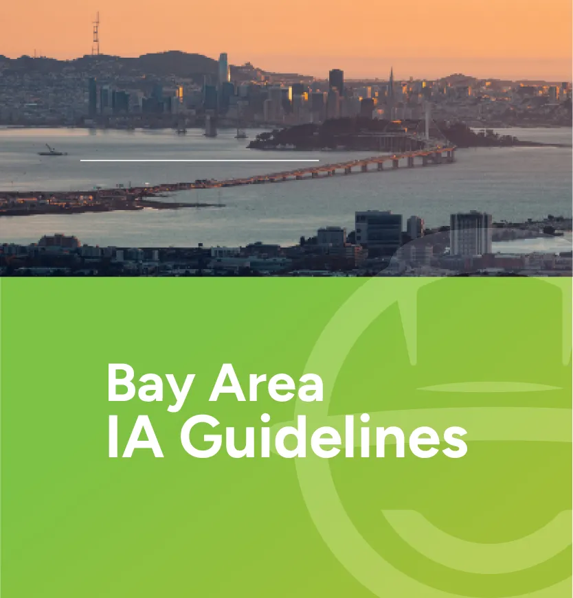 Bay Area IA Guidelines